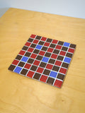 glass tiled chessboard