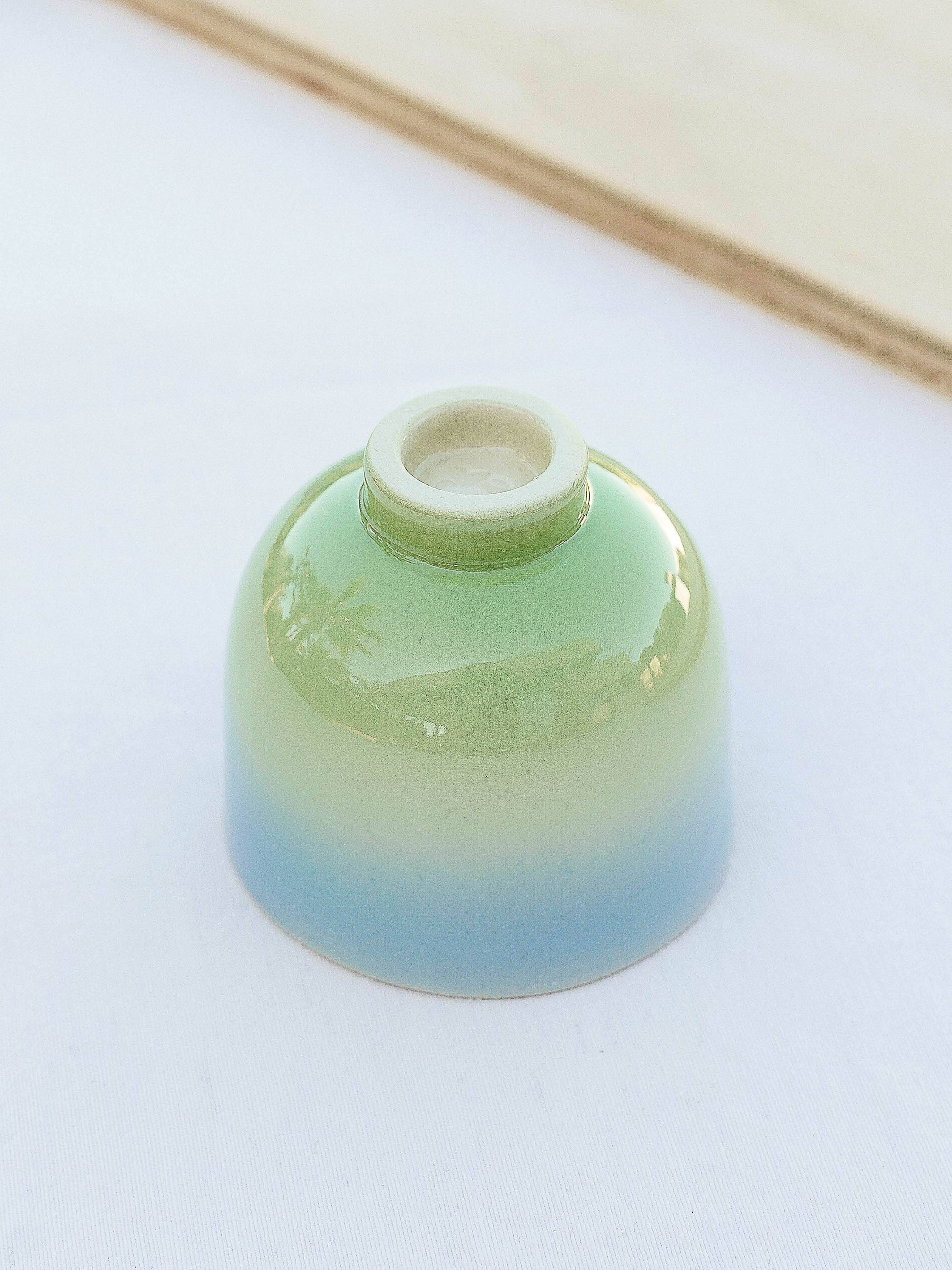 tumbler - blue/green gradient (175ml)