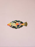 glittery fish sticker
