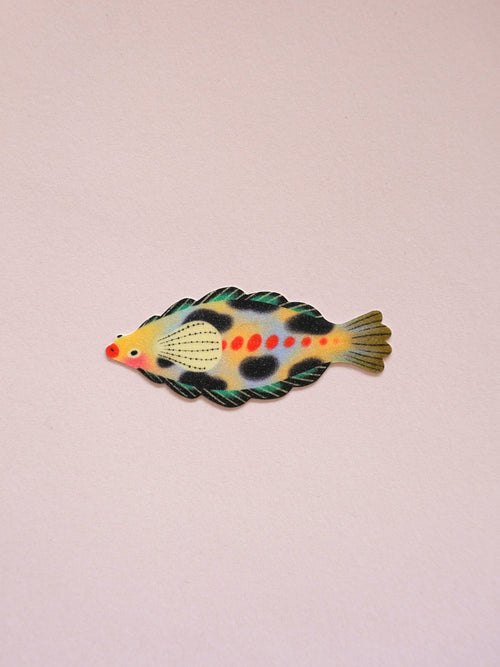 autocollant de poisson scintillant