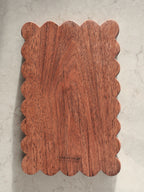 rectangular scallop chopping board