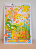 april - A3 risograph print