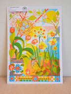 april - A3 risograph print