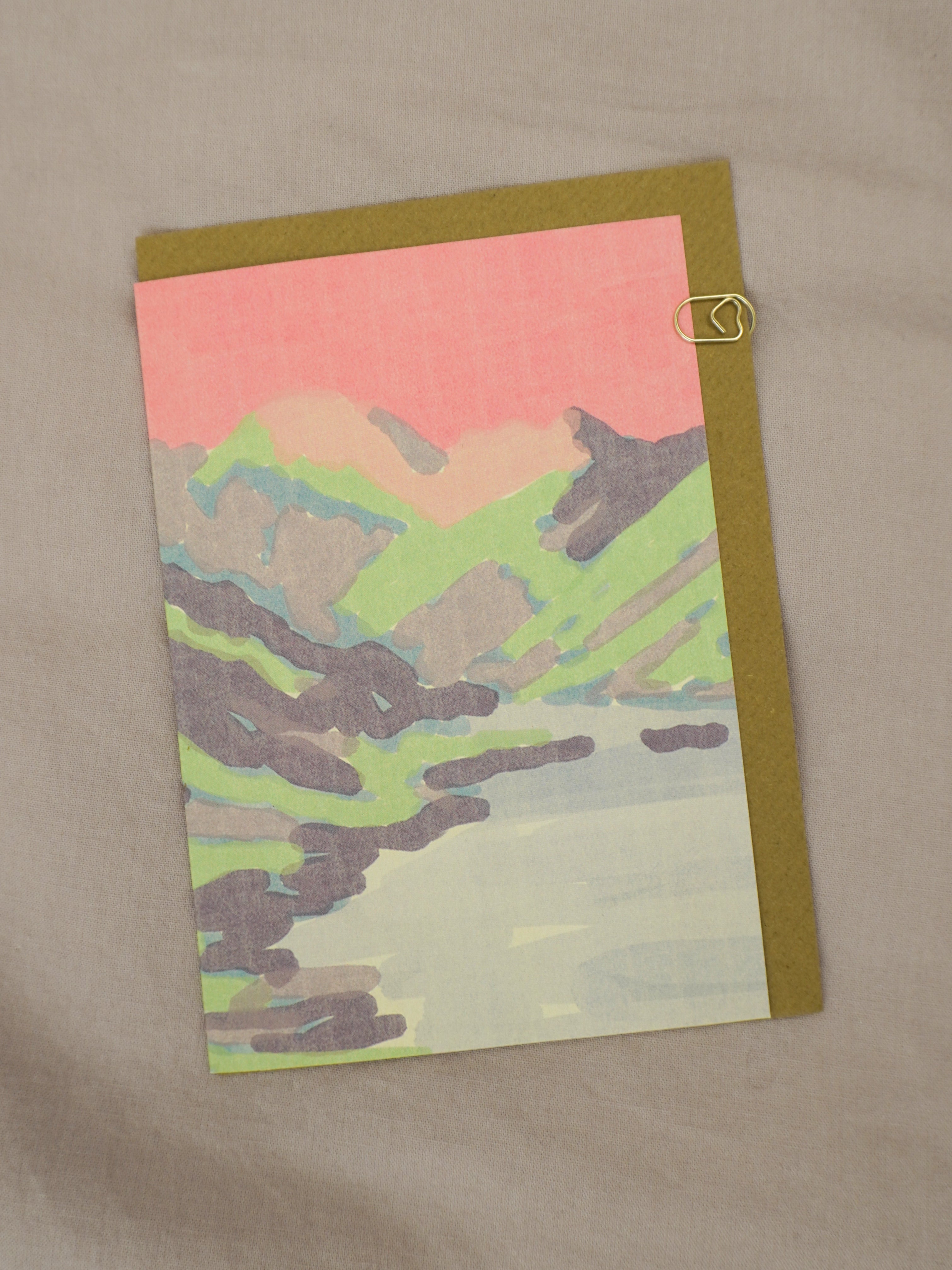 loch coruisk greetings card