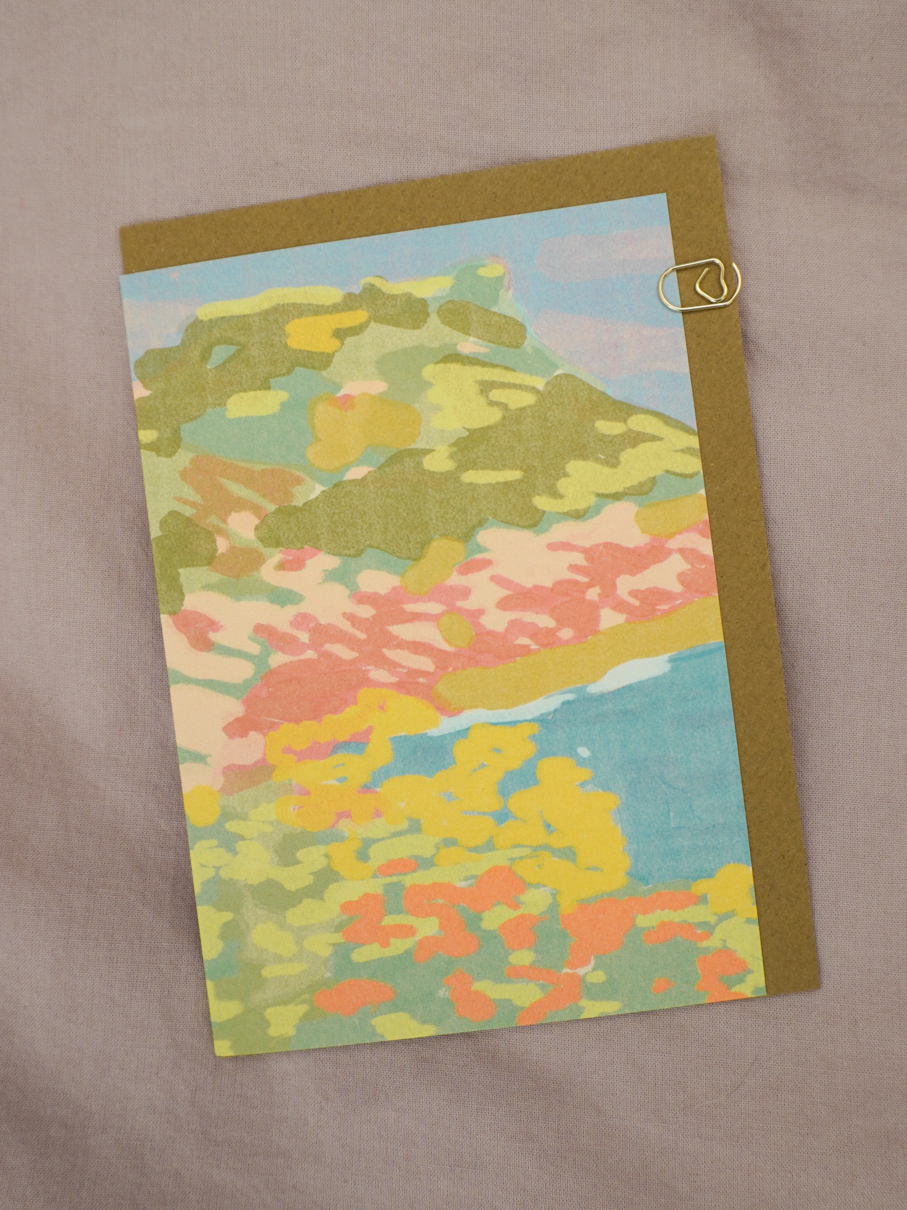boscastle bornwall greetings card