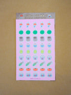 crunchy yummy #2 sticker sheet