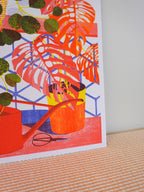 Hoya - A4 risograph print