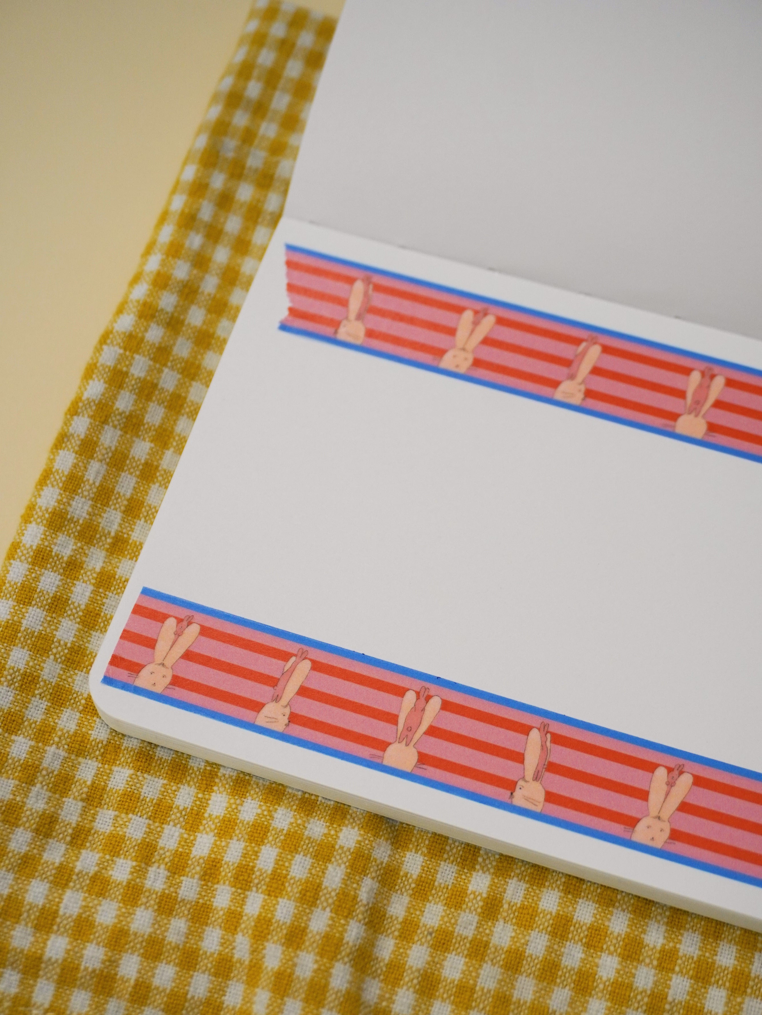 spin bunny washi tape