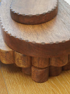 rectangular scallop chopping board