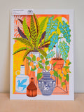 vessels - A3 risograph print