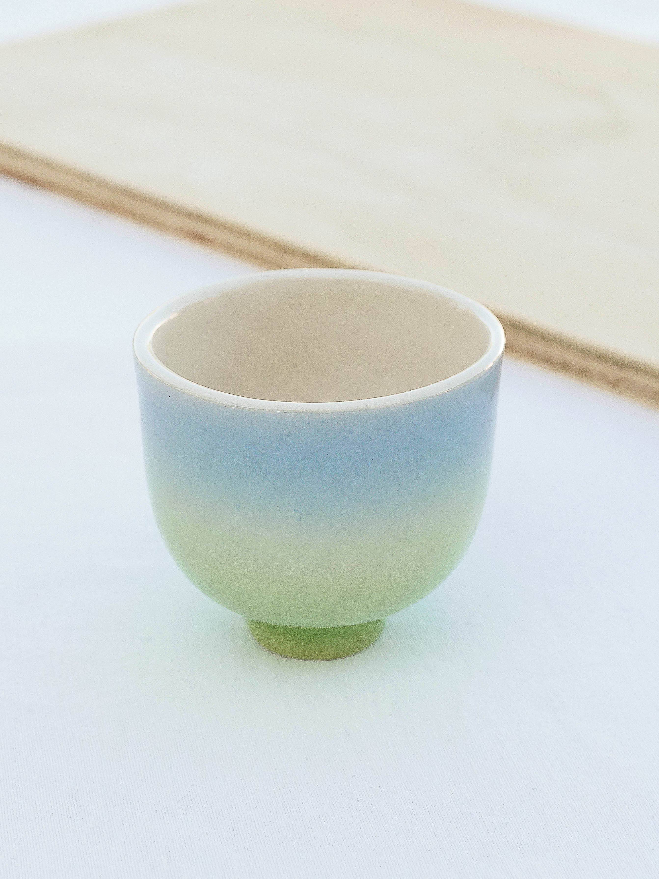 tumbler - blue/green gradient (175ml)