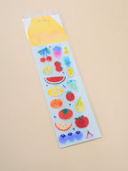 fruit sticker sheet