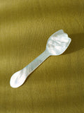 tulip mother of pearl spoon