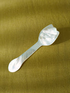 tulip mother of pearl spoon