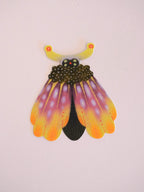 autocollant de poisson scintillant