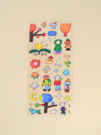 walk sticker sheet
