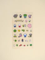woody village sticker sheet