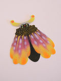 autocollant de poisson scintillant