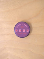 pink block flower washi tape