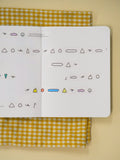 greeny shapes washi tape