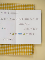 greeny shapes washi tape