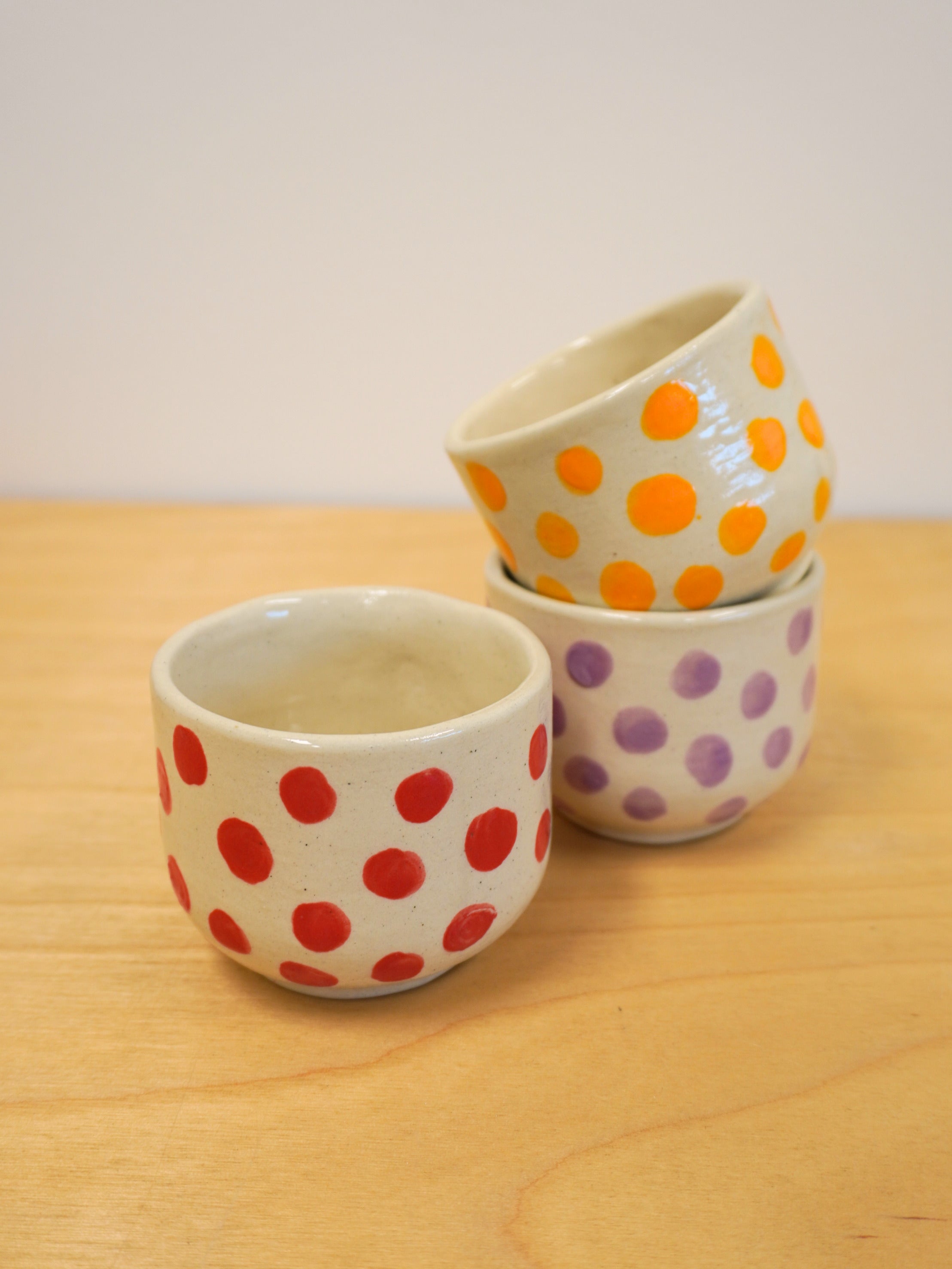 polka dot tumbler