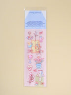 softy house sticker sheet