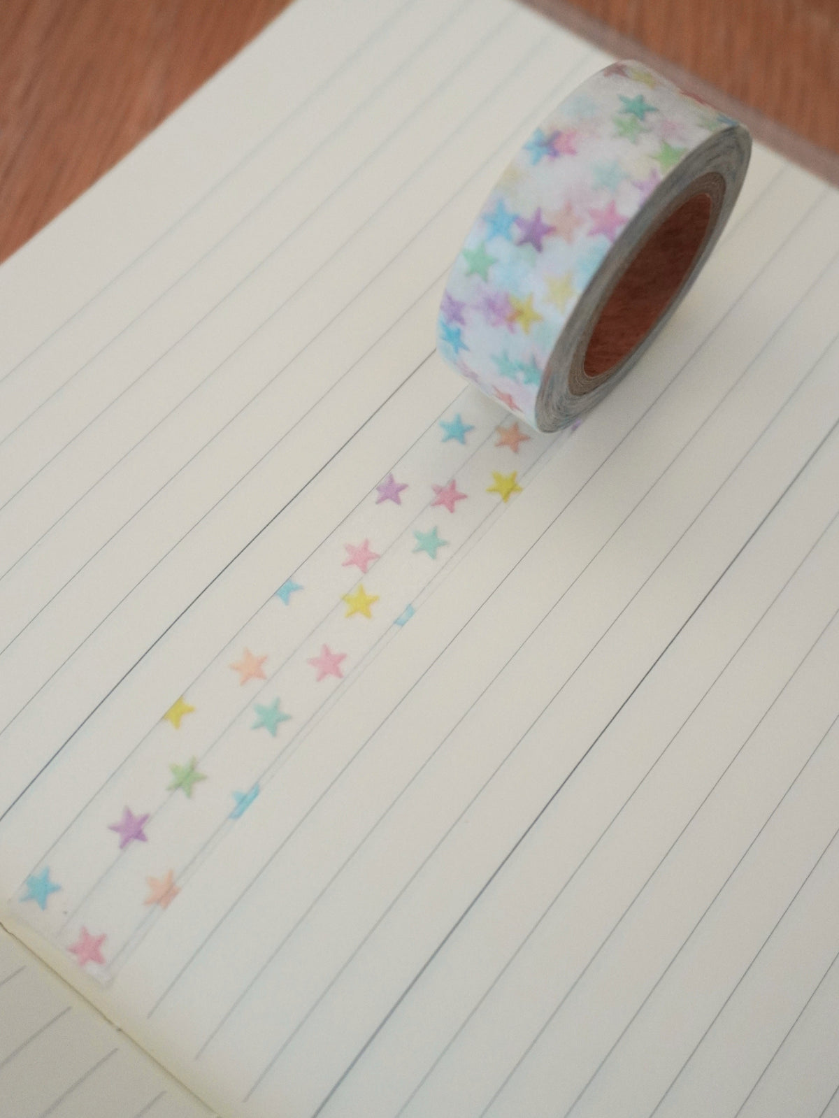 star sprinkle washi tape
