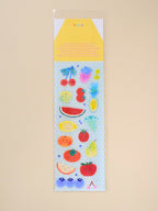 fruit sticker sheet