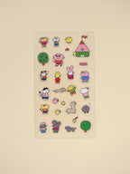 sweet village sticker sheet