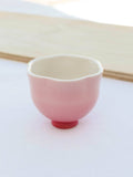 flower mug - pink/cream (150ml)