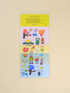 walk sticker sheet