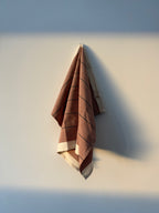 organic cotton patterned tea towel