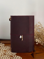 handmade leather journal cover - medium (A5)