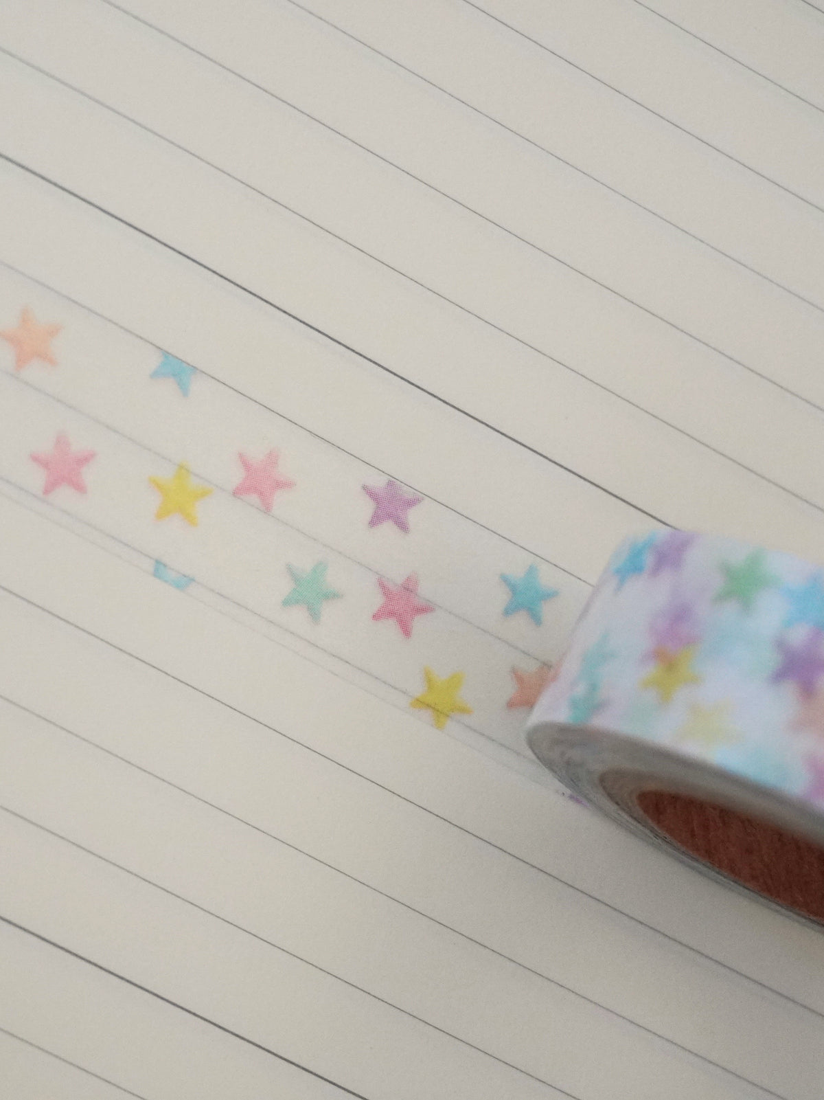star sprinkle washi tape
