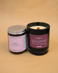 cozy night bundle - hera tea + vanilly candle