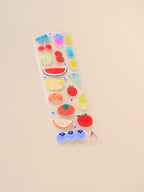 fruit sticker sheet
