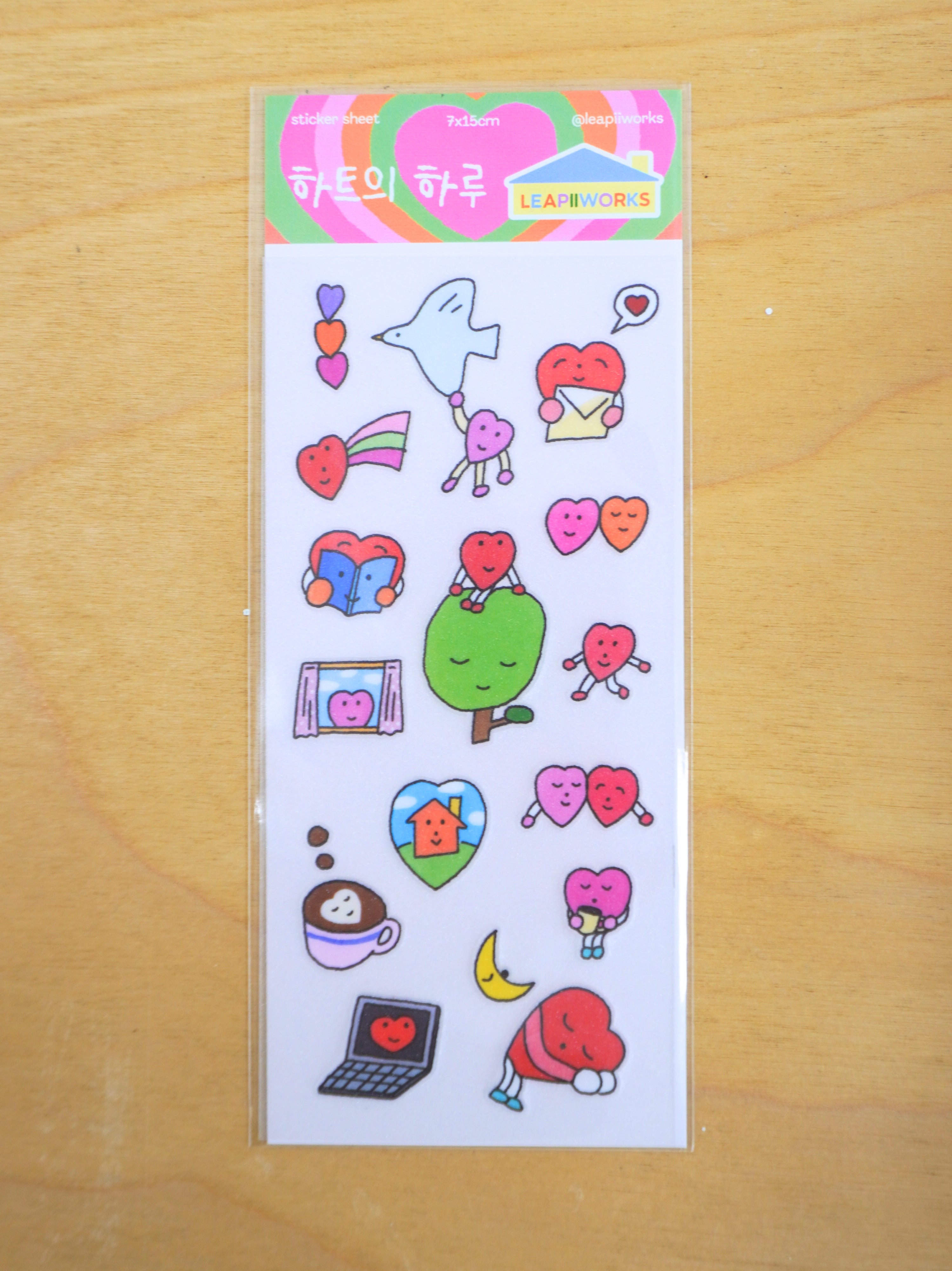 Heart's Day Sticker Sheet