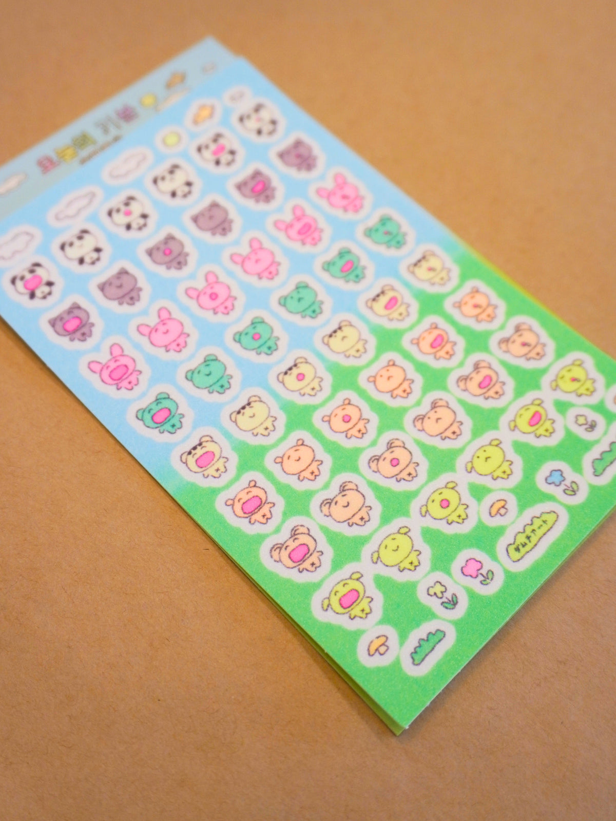 today's mood sticker sheet