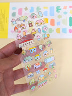 village sticker sheet