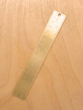 brass ruler
