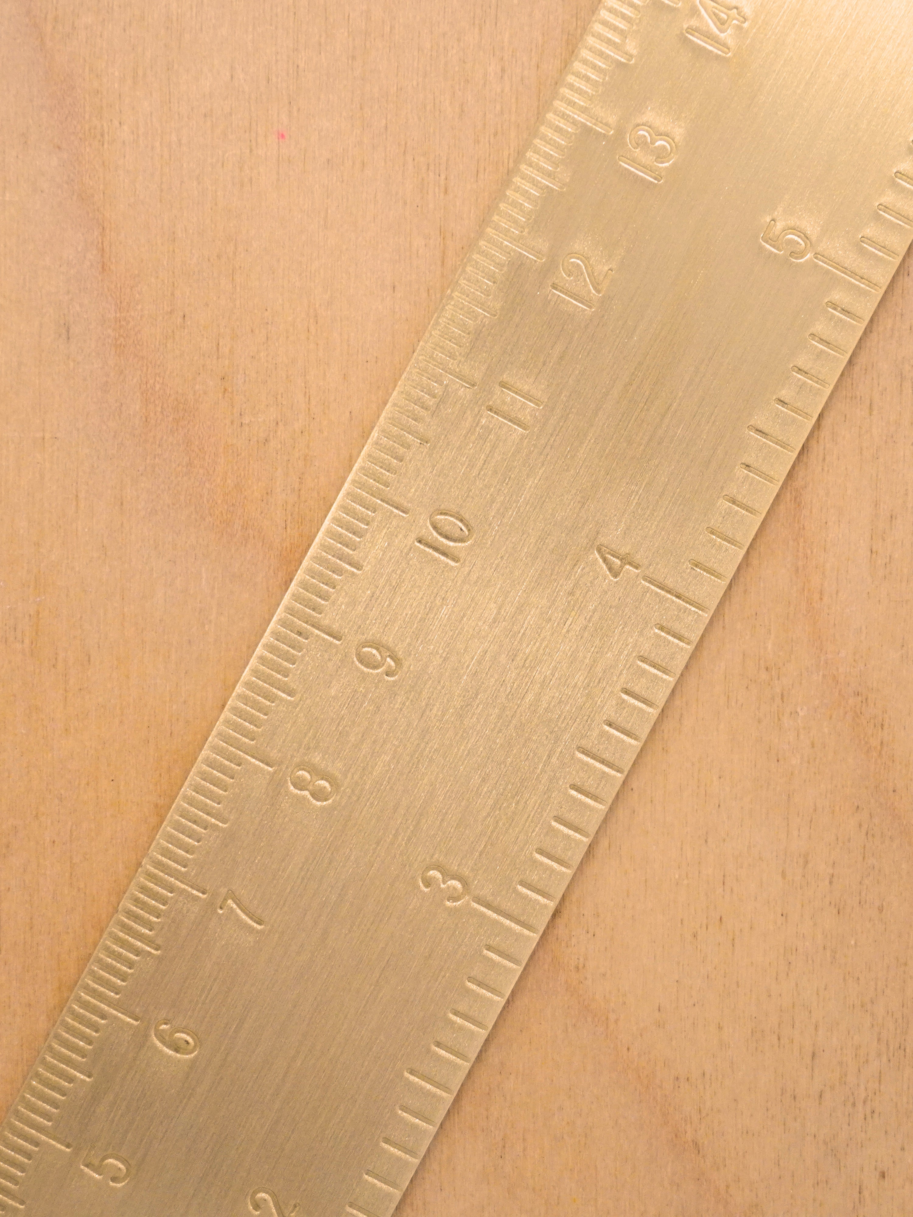 brass ruler
