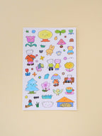 always be warm like spring sticker sheet