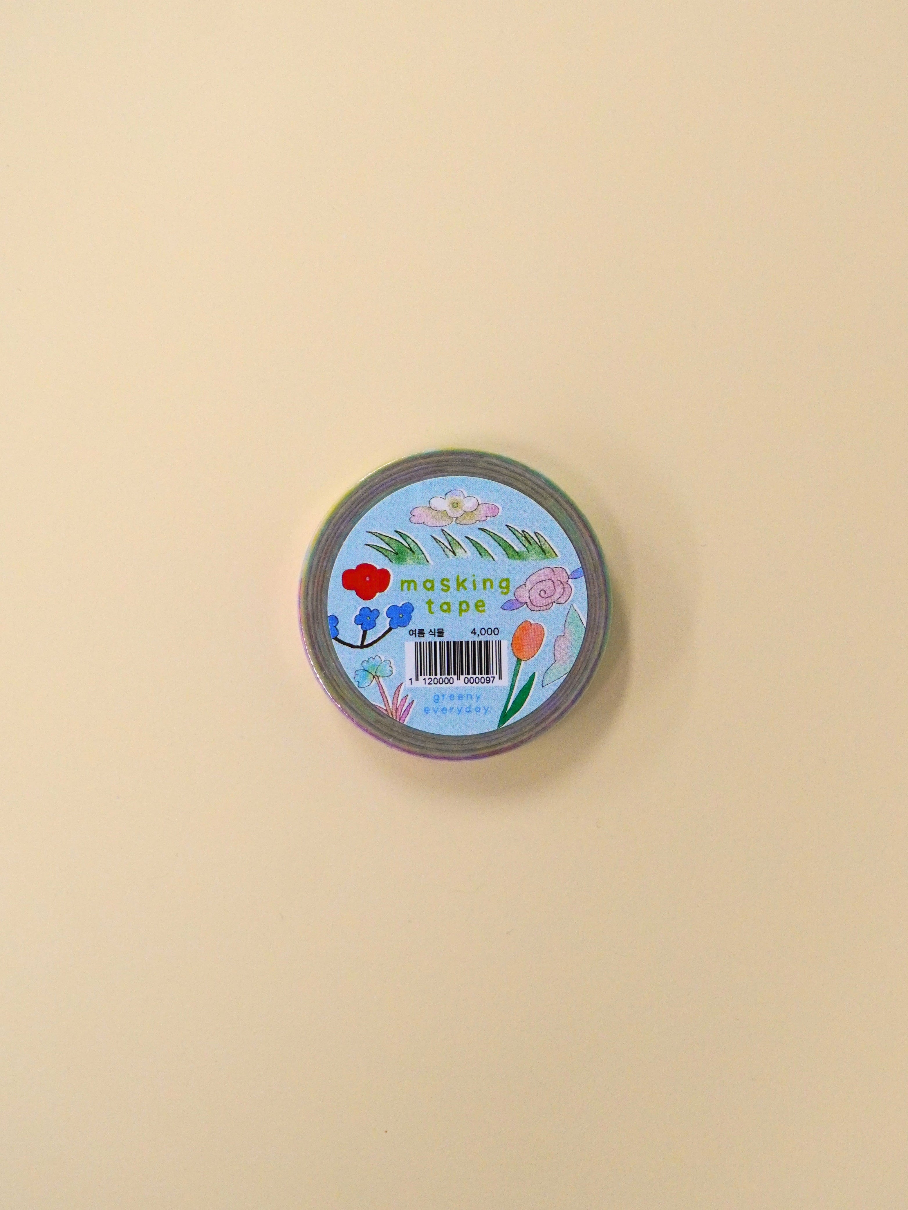 summer plant washi tape