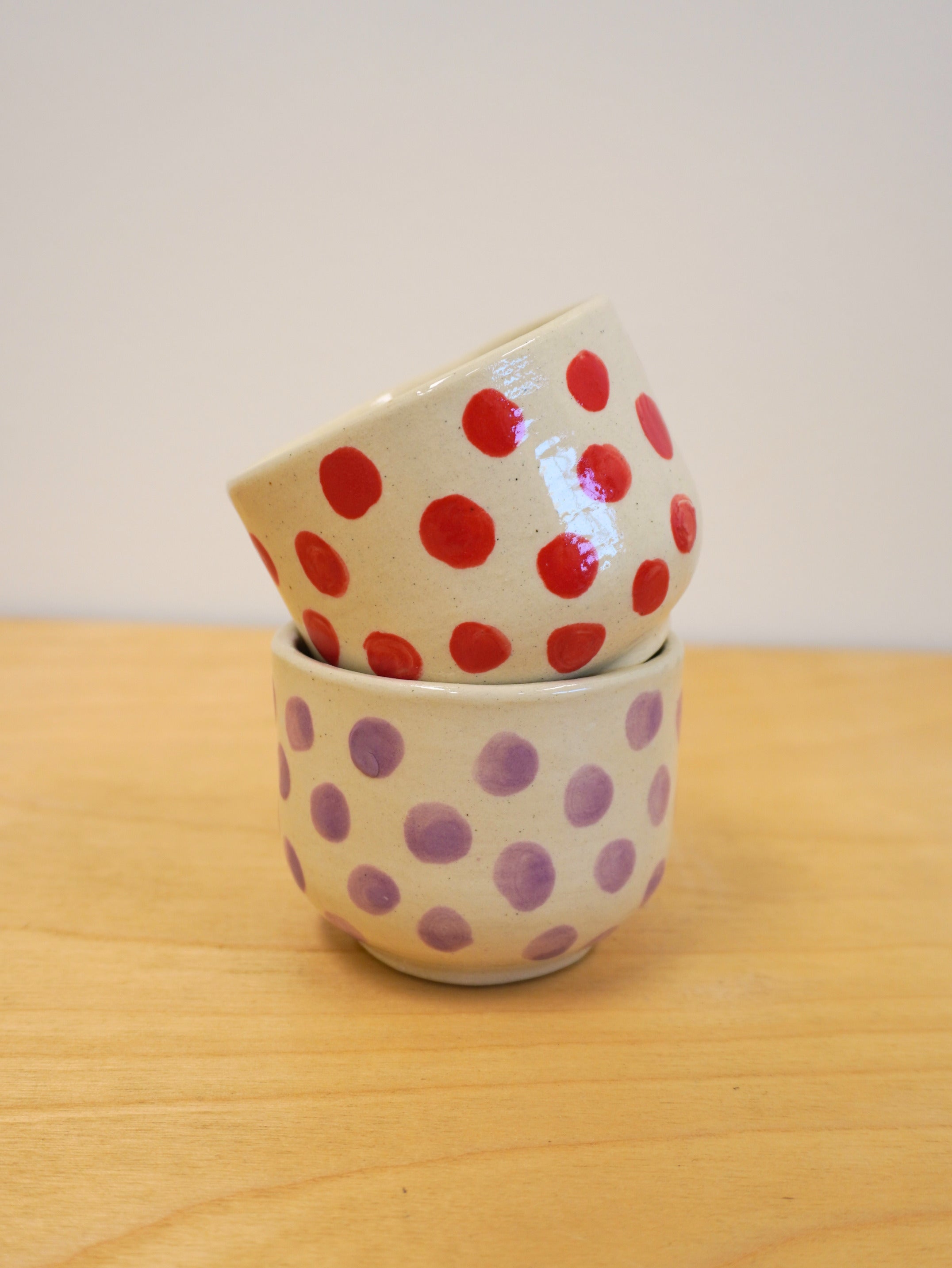 polka dot tumbler